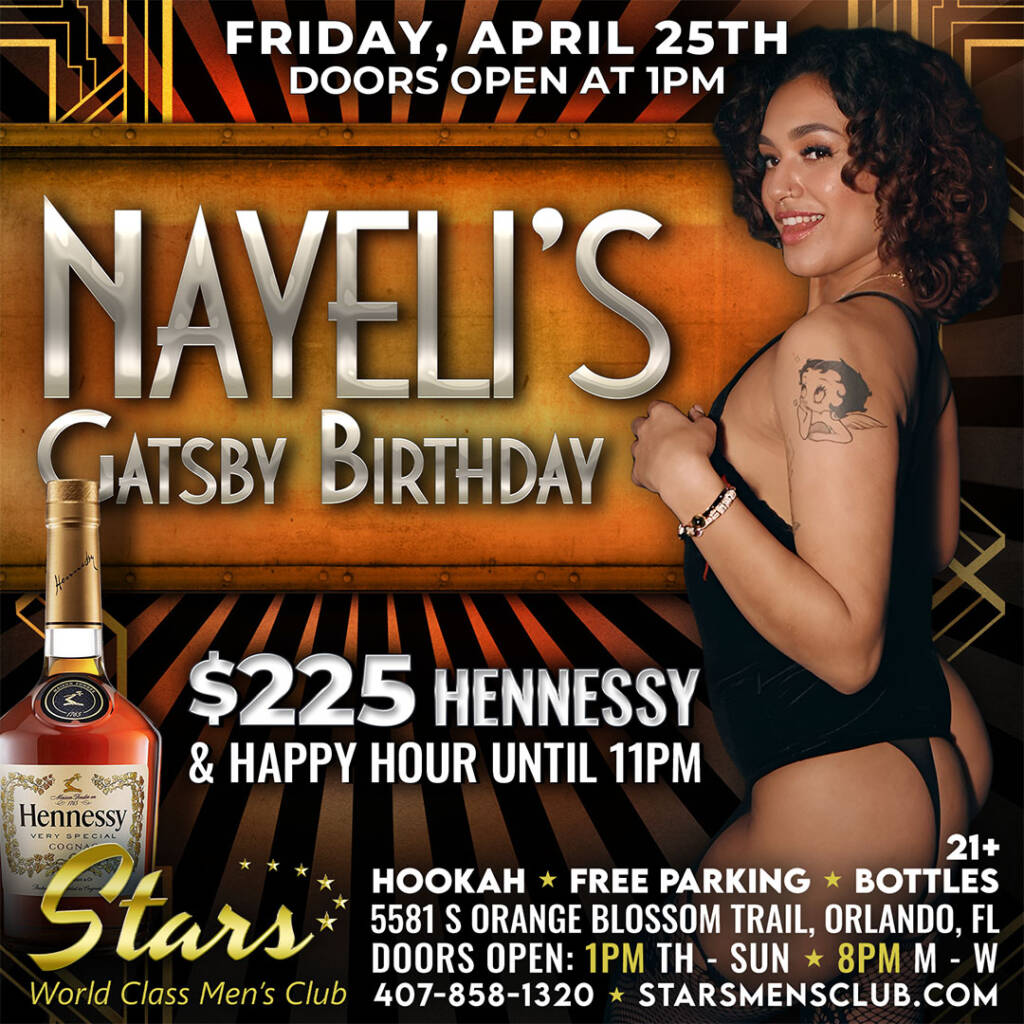 Stars Nayeli's gatsby birthday