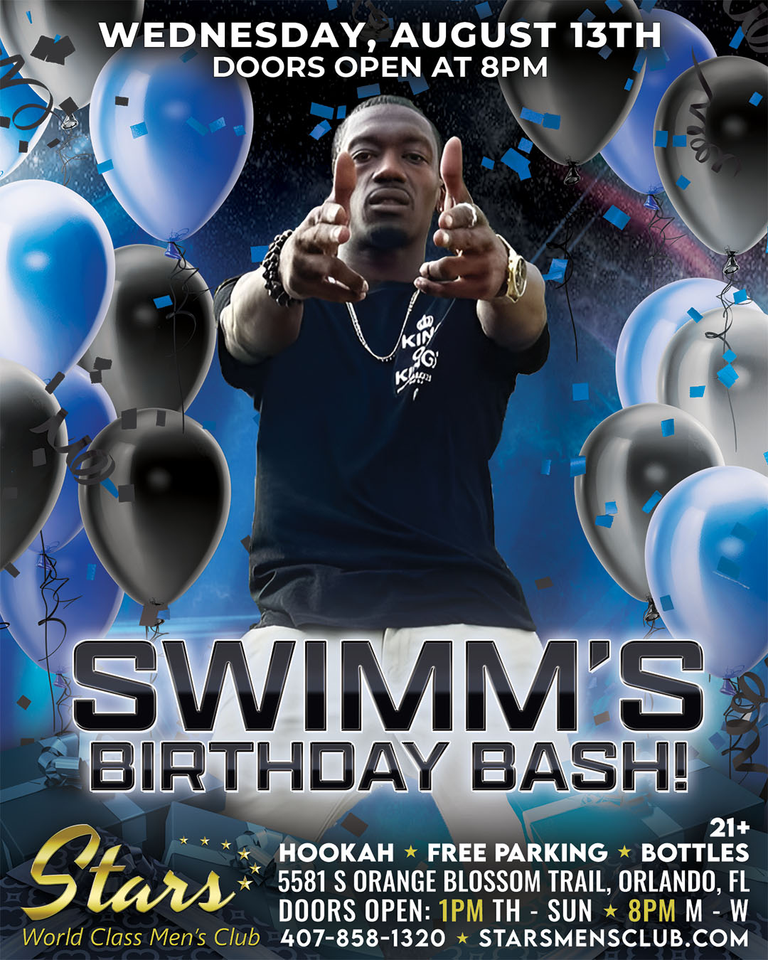 Stars_Swimm’s Birthday_08132025 swimm's birthday at stars