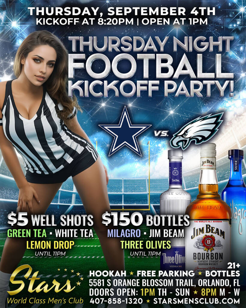 orlando thursday night football stars men's club