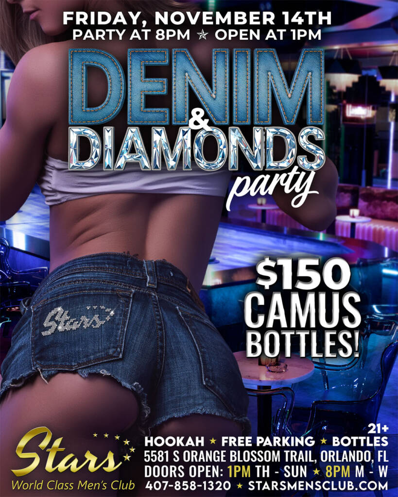 denim and diamonds party