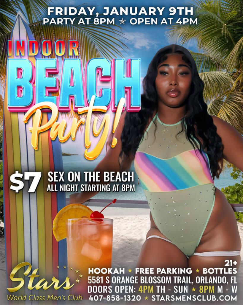 indoor beach party
