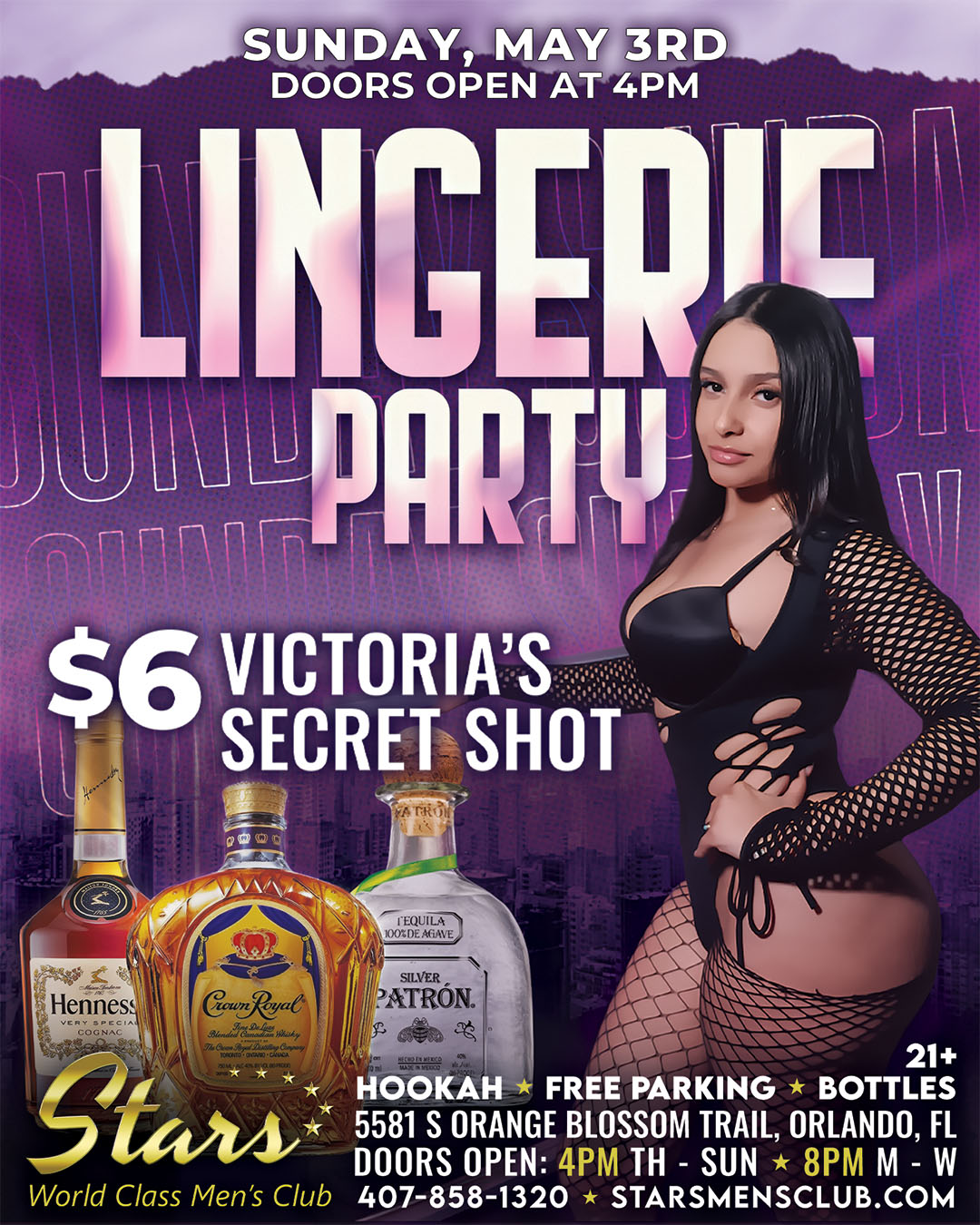 Lingerie party at stars men's club orlando