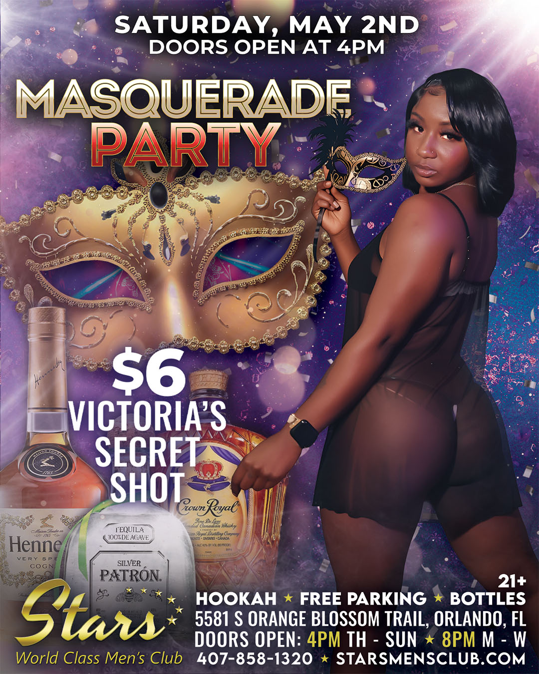masquerade party orlando strip club