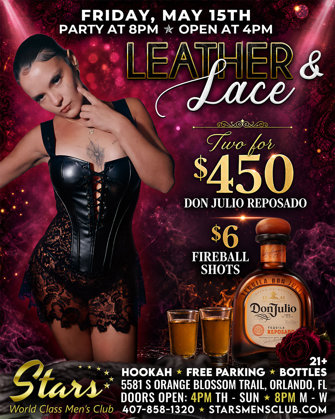 leather and lace party