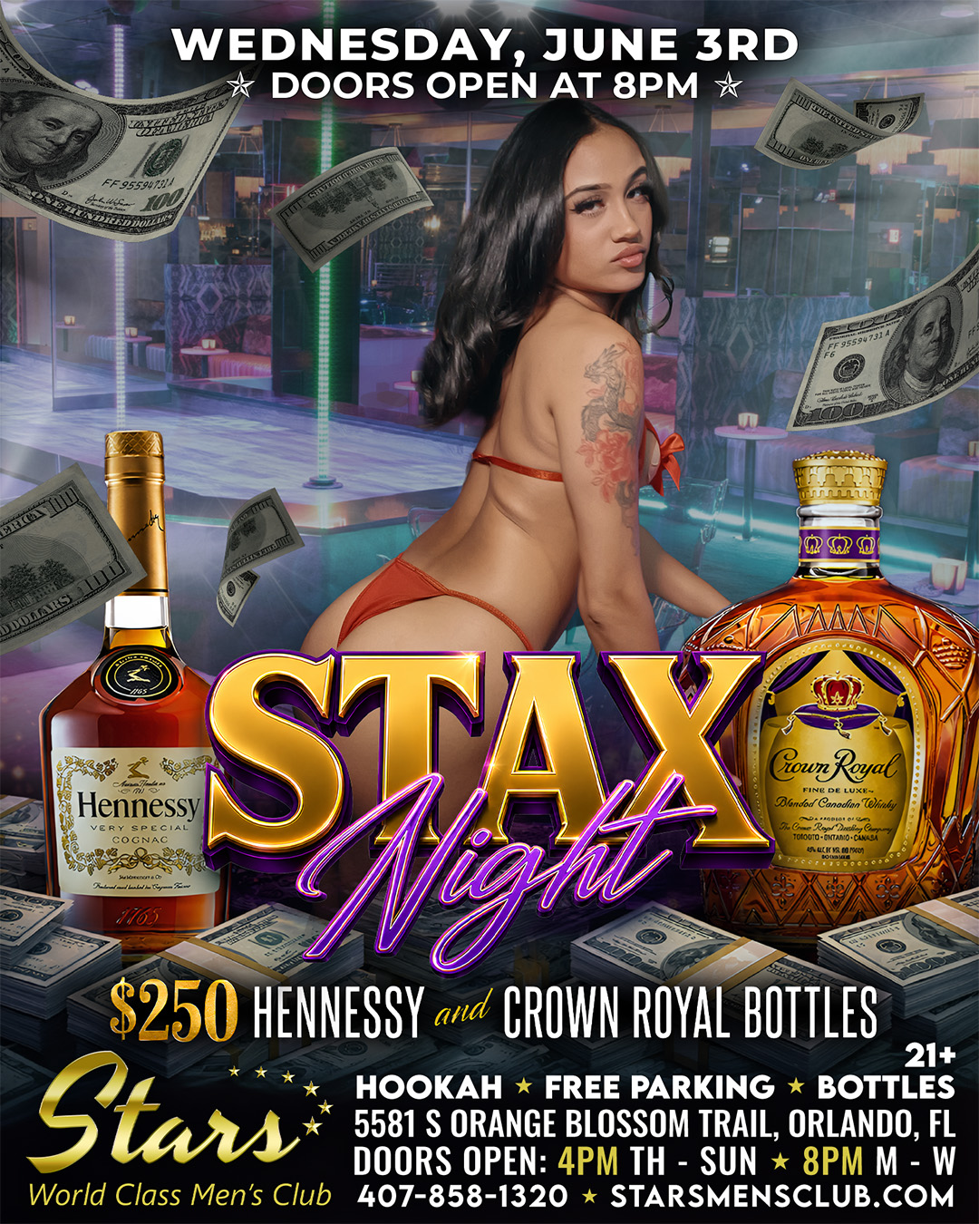 stax night at stars men's club