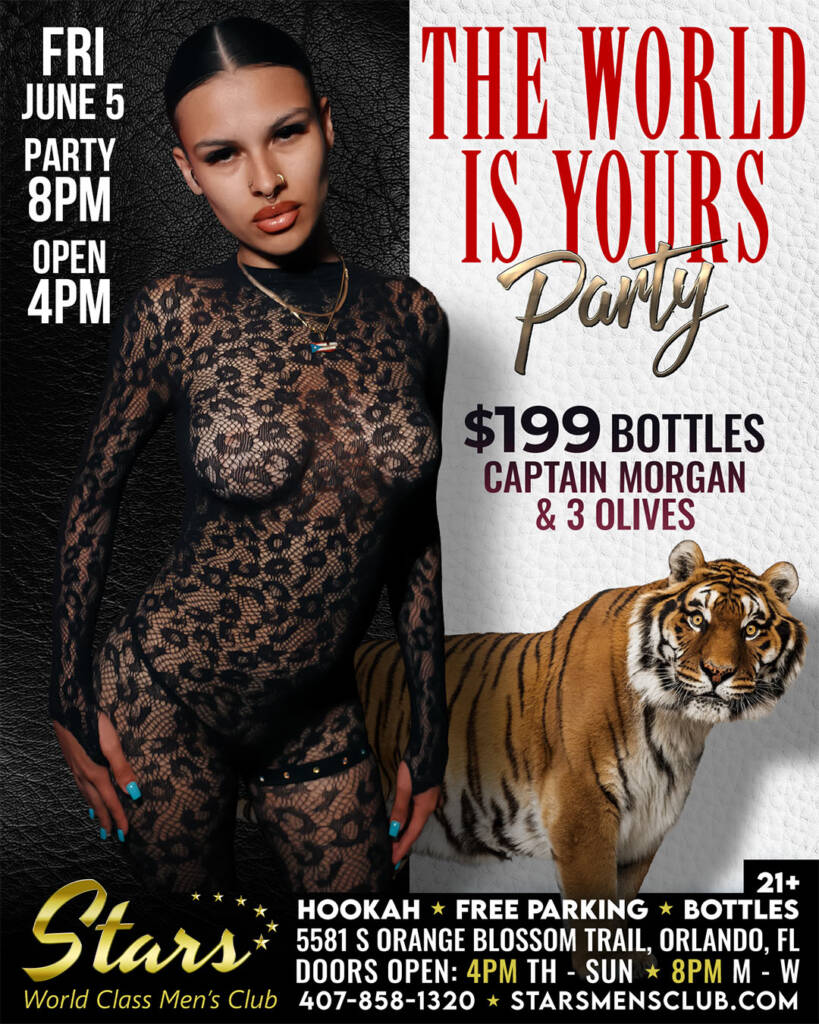 the world is yours party