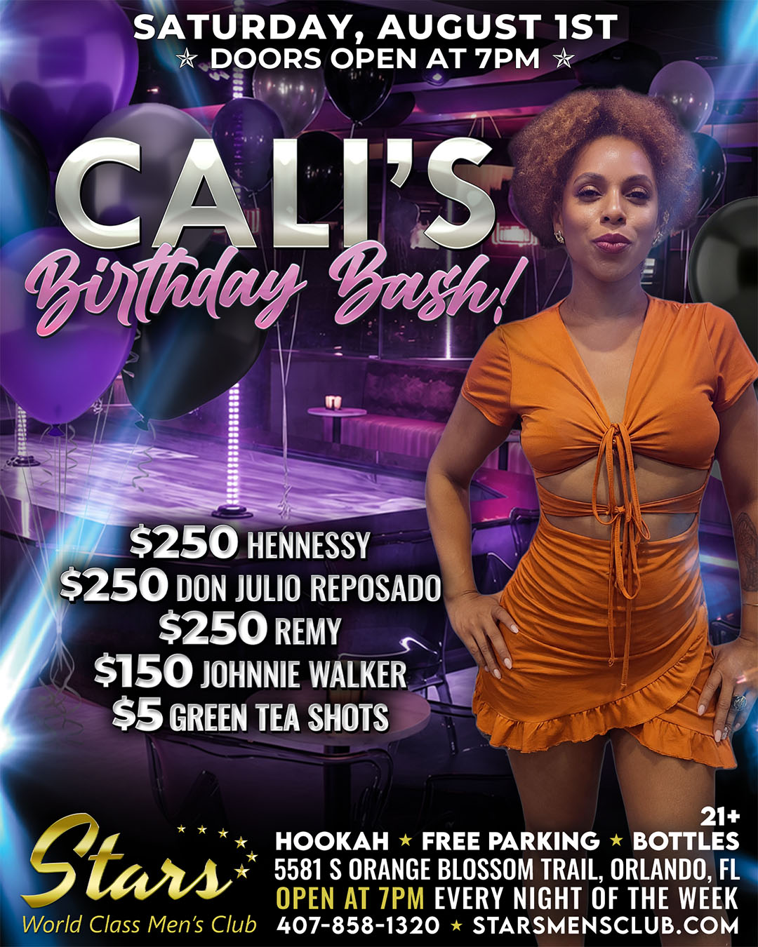cali's birthday bash