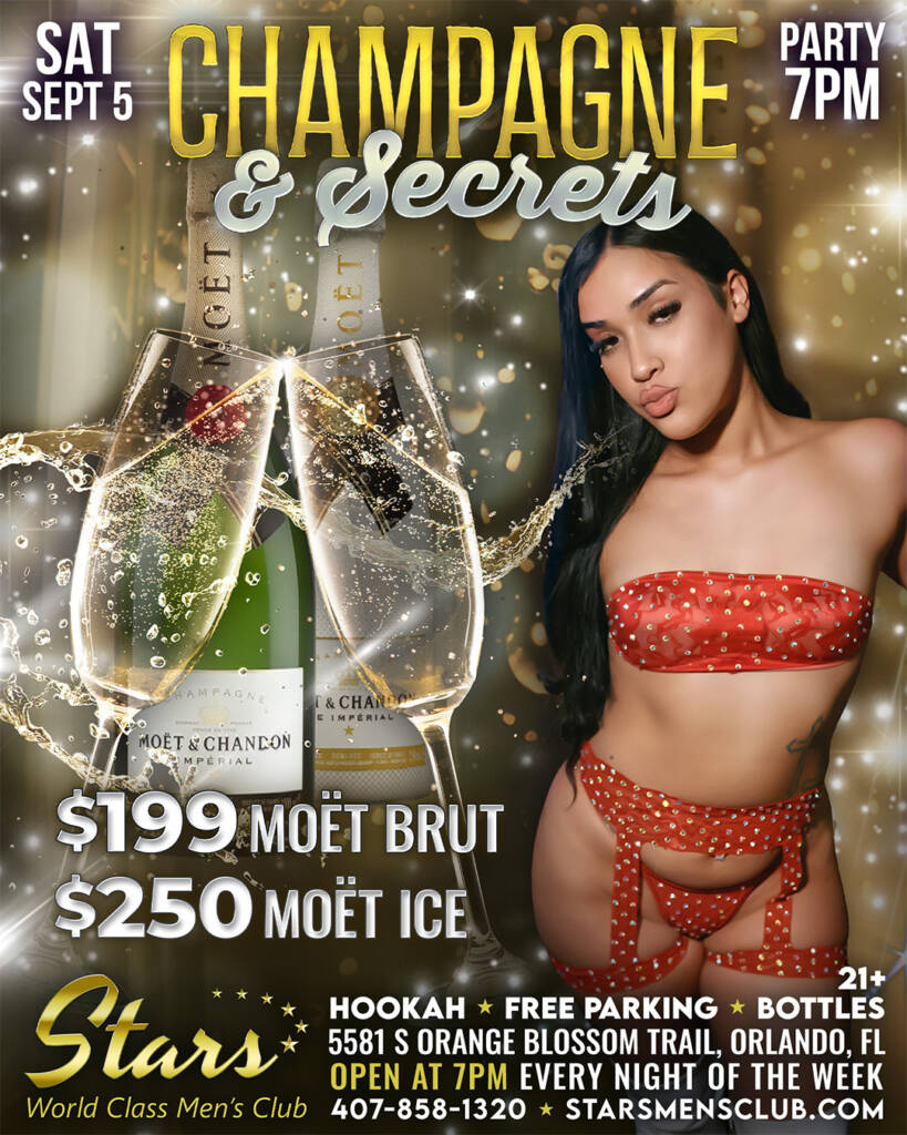champagne & secrets party