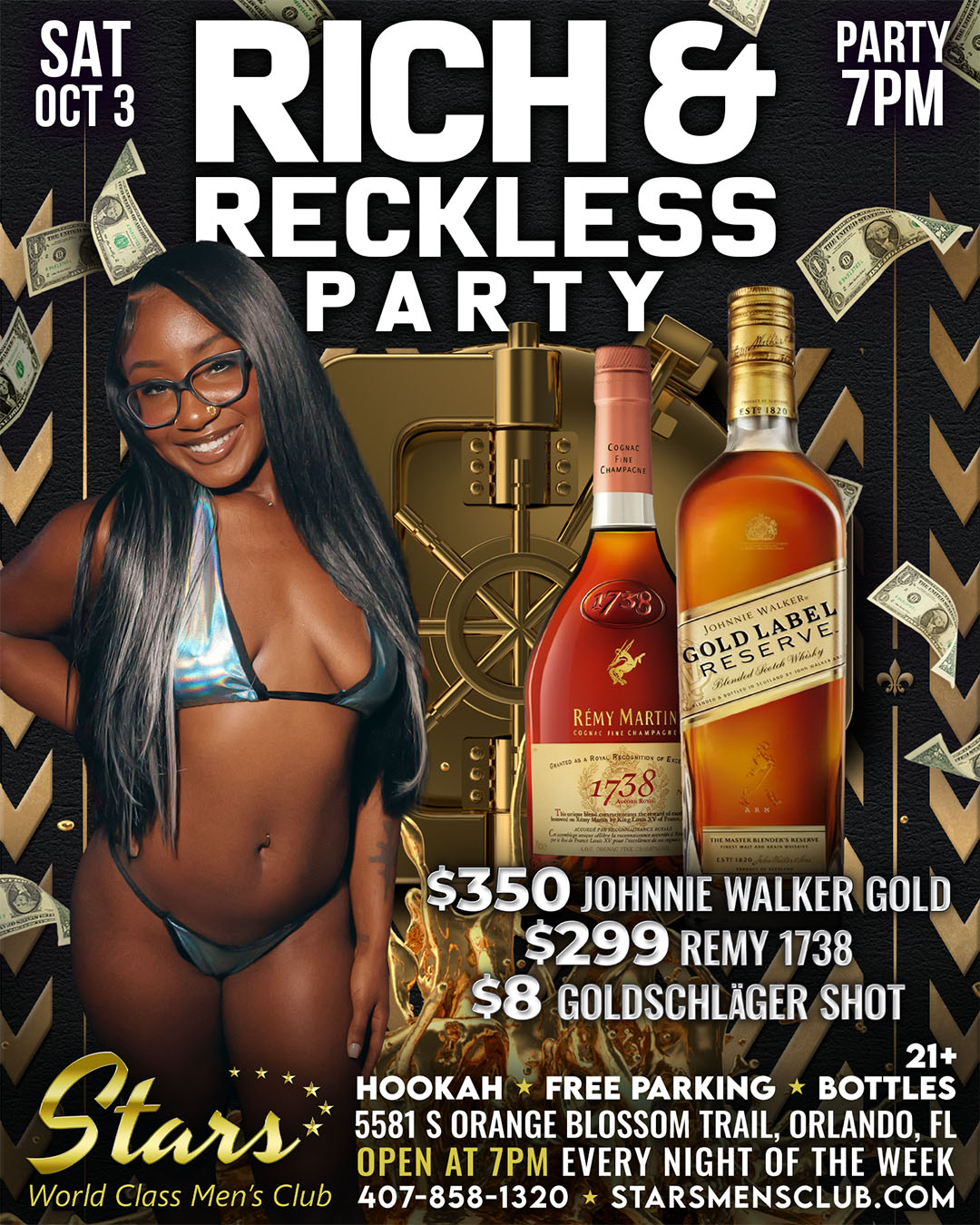 rich and reckless party