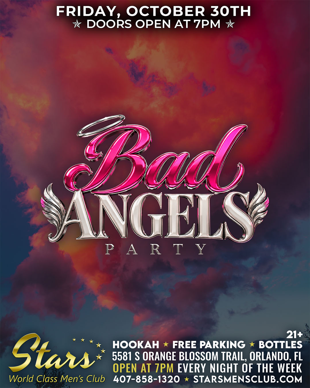 stars bad angels party
