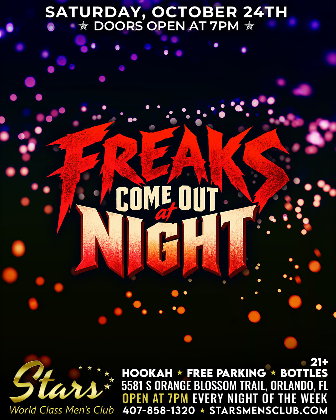 freaks come out at night party