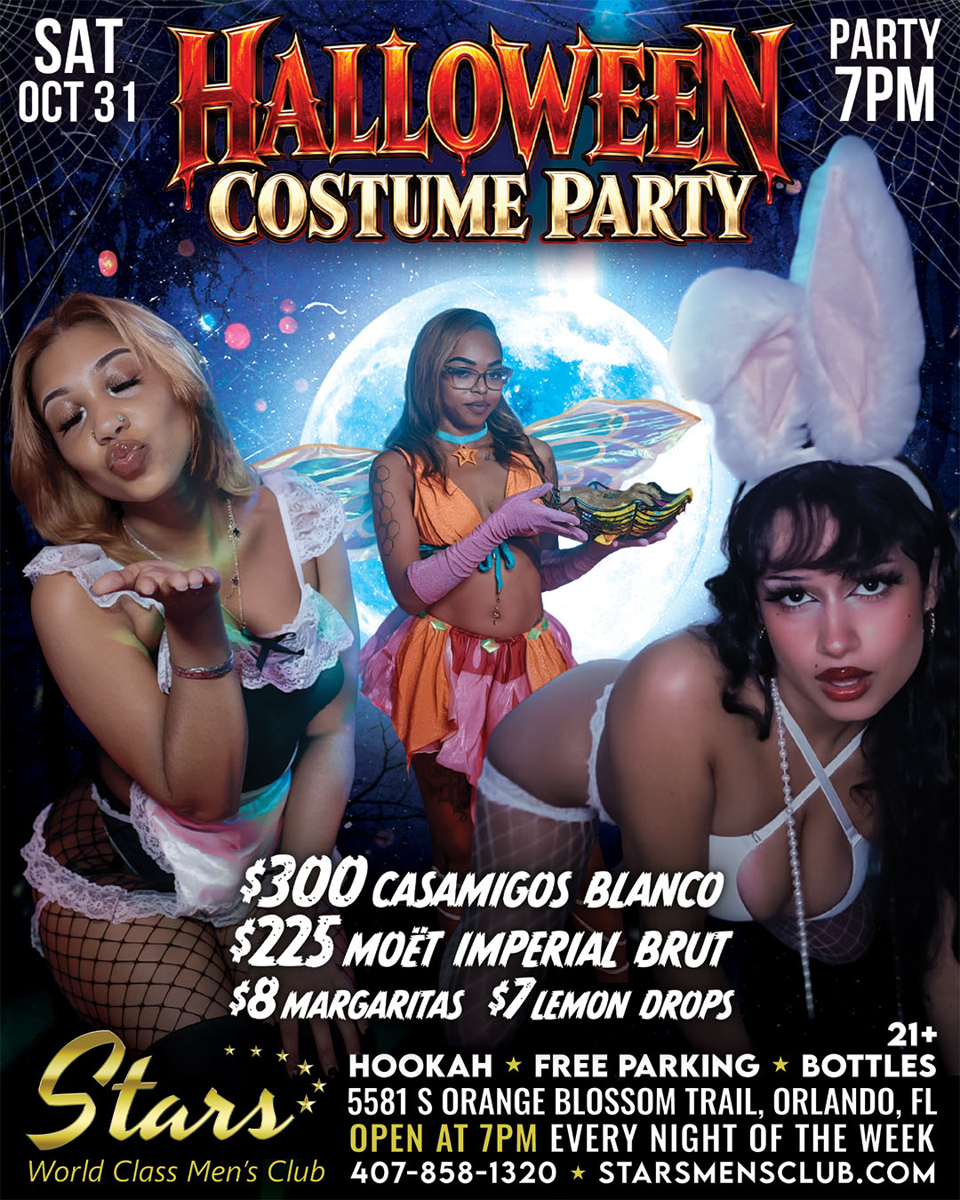 stars men's club halloween costume party