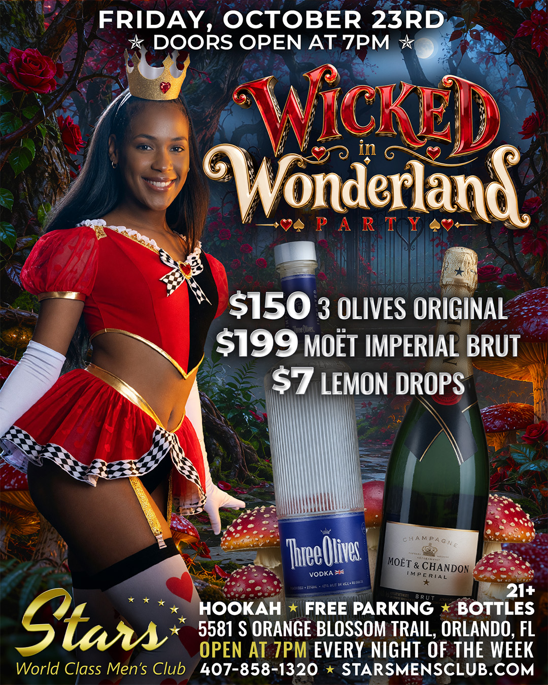 wicked in wonderland party