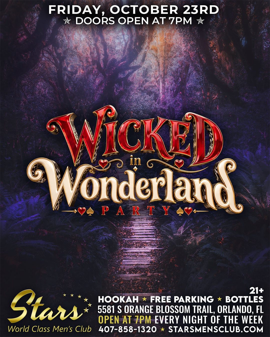 wicked in wonderland party